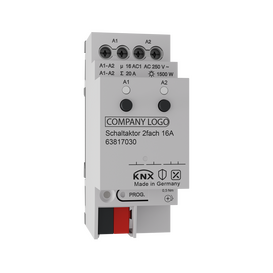 KNX Schaltaktor 2fach 16A 