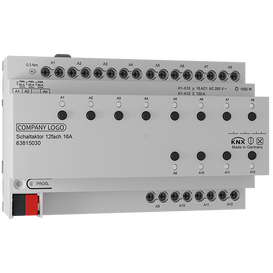 KNX Schaltaktor 12fach 16A 
